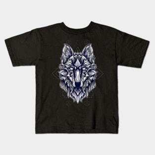alpha space wolf Kids T-Shirt